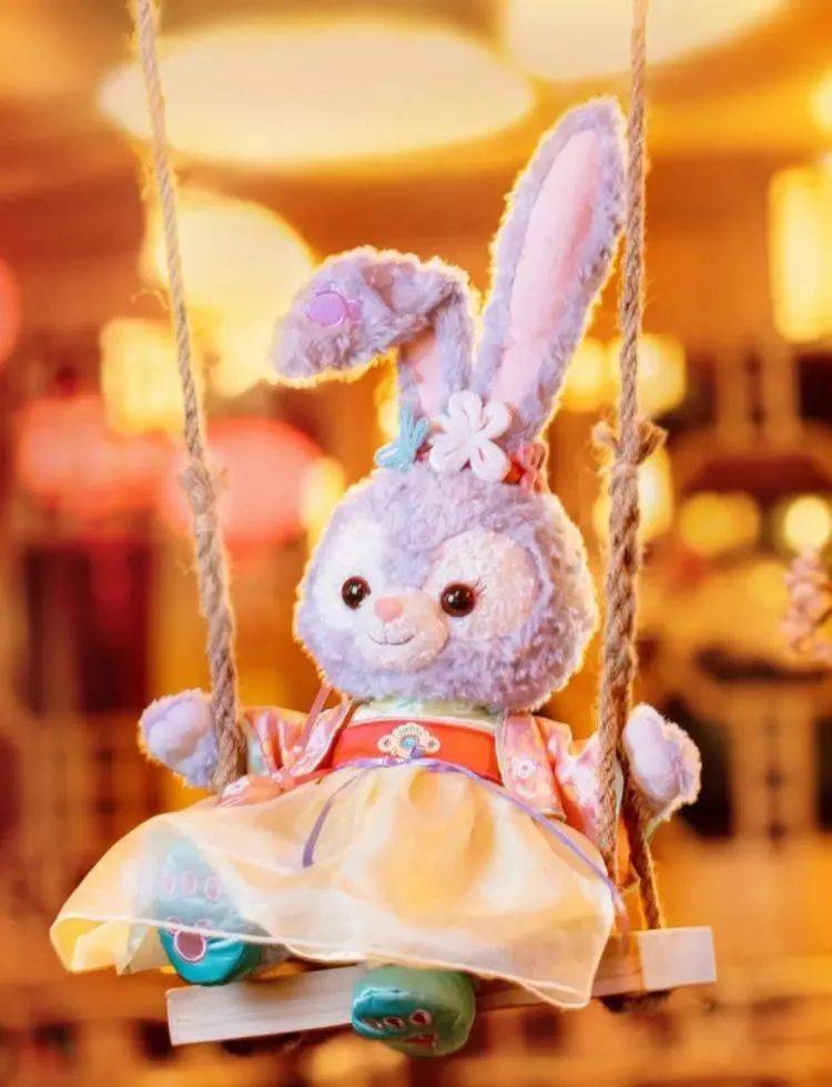 “玉兔”星黛露。/小红书@上海迪士尼度假区<br>
