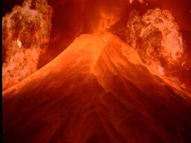 电影对富士山爆发的想象  图丨黑泽明《梦》