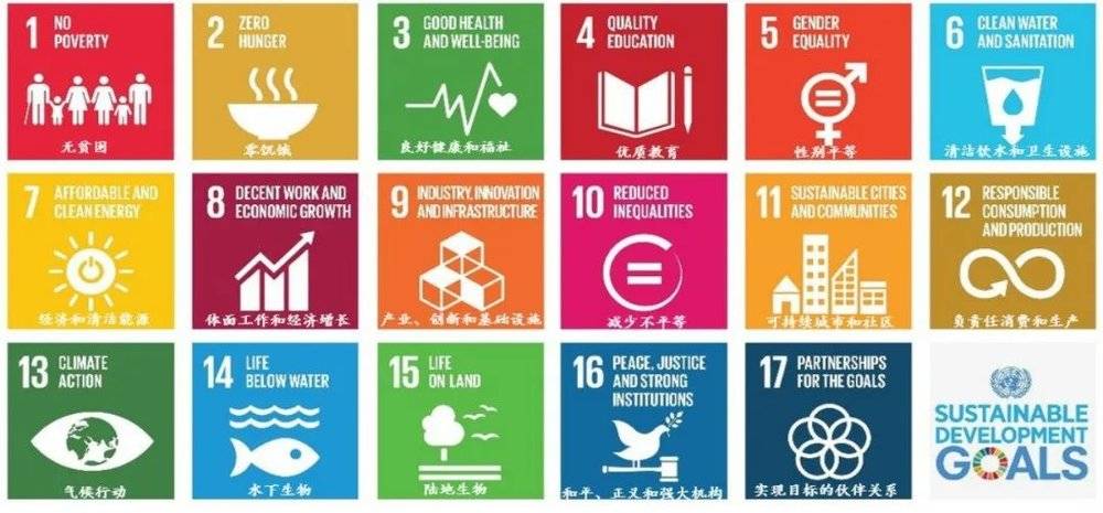 图一 联合国可持续发展目标