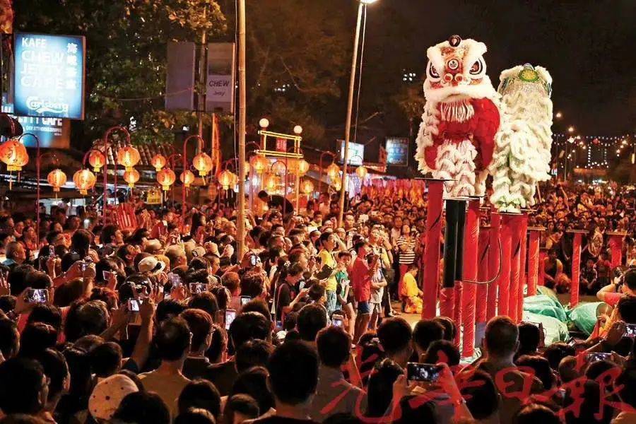 图 | 2020年马来西亚举办春节庆祝活动，苏明德疫情前接待的最后一波中国游客也参与其中