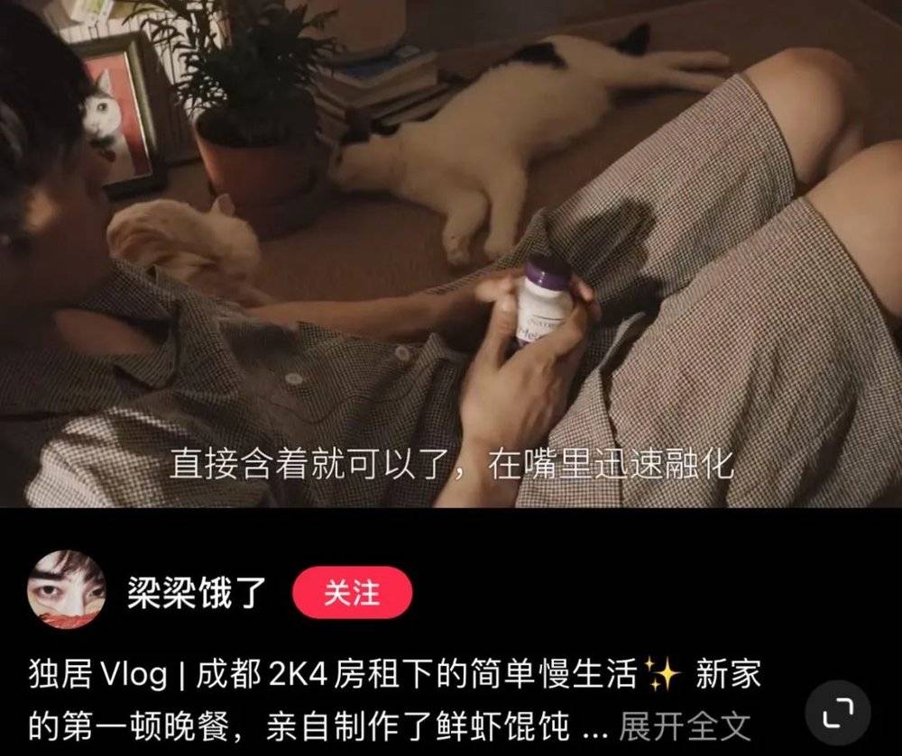 租房已经让成都年轻人实现了居家vlog自由。据我了解，在北京拍居家VLOG的博主通常住在五环外的LOFT，月租四千左右，通勤时间两个小时。