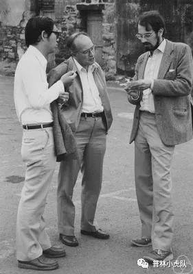 1982年，丘成桐、阿蒂亚和希钦（图源：Oberwolfach Photo Collection）<br>