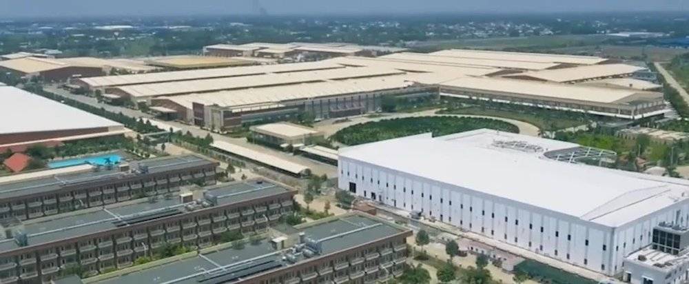 越南福东工业区的新工厂<br>