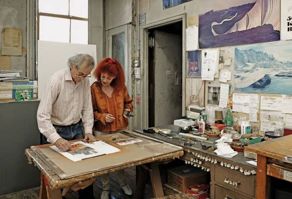 Christo and Jeanne-Claude, Photo: Wolfgang Volz © The Estate of Christo V. Javacheff