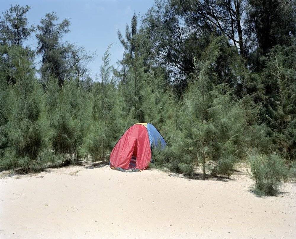 海边帐篷, 坛南湾 / Seaside Tent, Tannanwan, 2017。