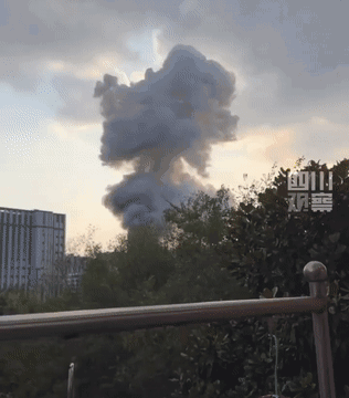 南京航空航天大学实验室发生爆炸（图源：四川观察）<br>
