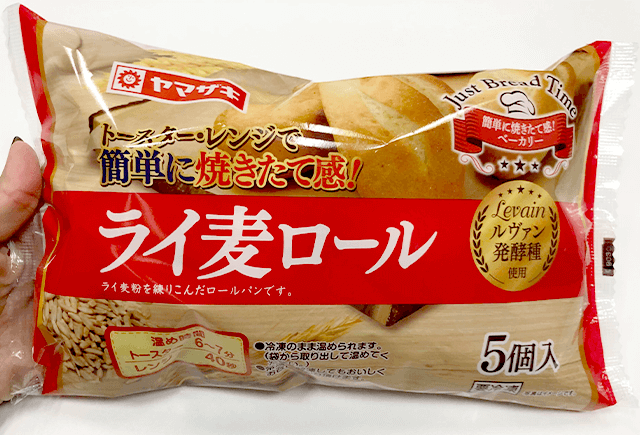 ○山崎的冷冻黑麦面包，图 | 山崎官网<br>