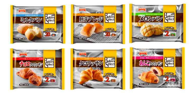 ○“Bakers Select”最早推出的6款冷冻面包，图 | TableMark<br>
