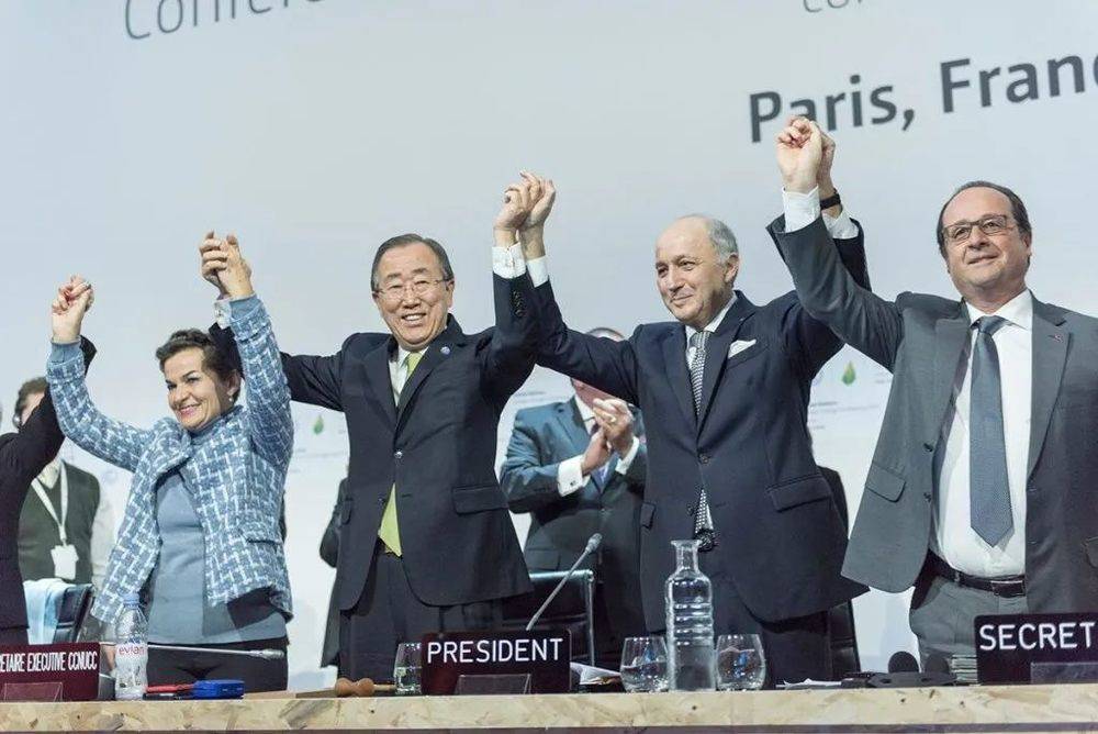 2015年在巴黎举办的第21届联合国气候变化大会<br>