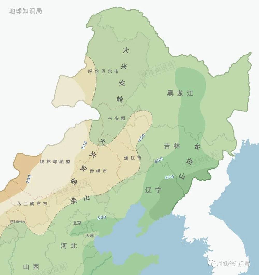 东北≠东北三省，还包括内蒙古东四盟市