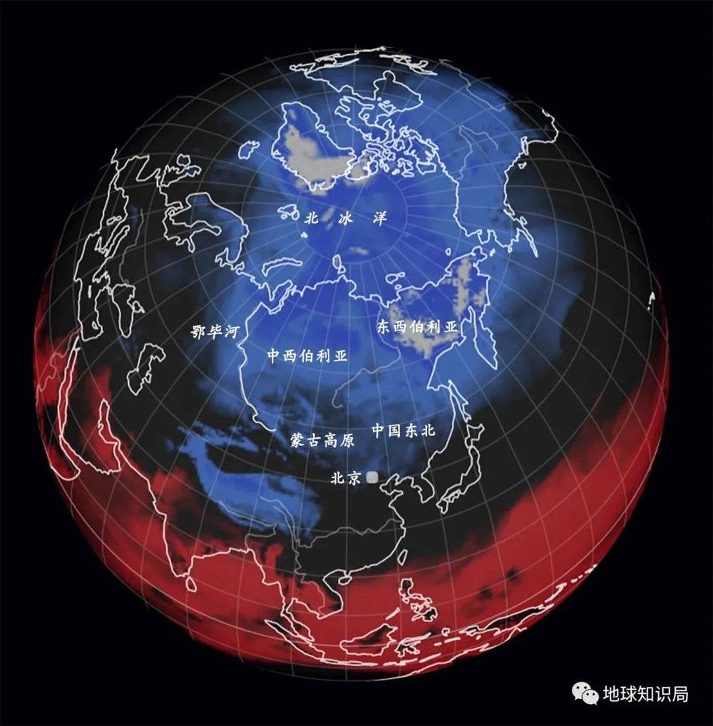 10月31日西伯利亚的体感温度快要赶上北极了