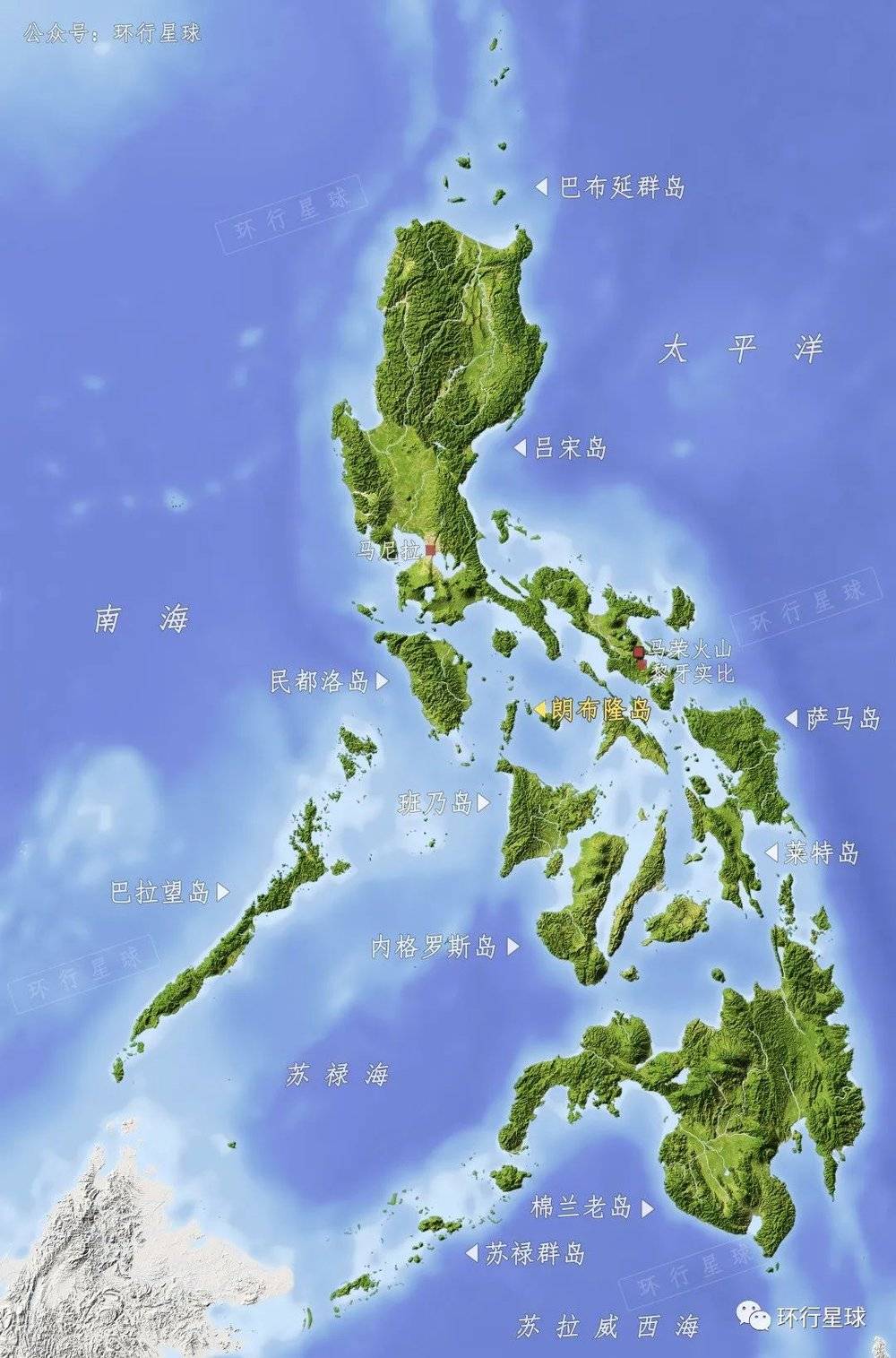 菲律宾与朗布隆岛