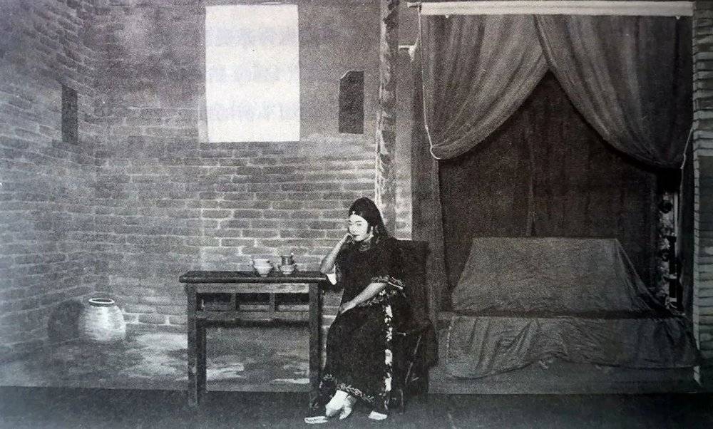 《残霞漏月》，大中华戏院，19227.10.8，精美映相馆（王万力收藏，表演与设计博物馆，旧金山）。<br>