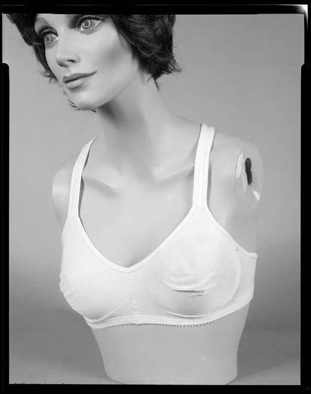 胸罩，前视图，1979年。<br>