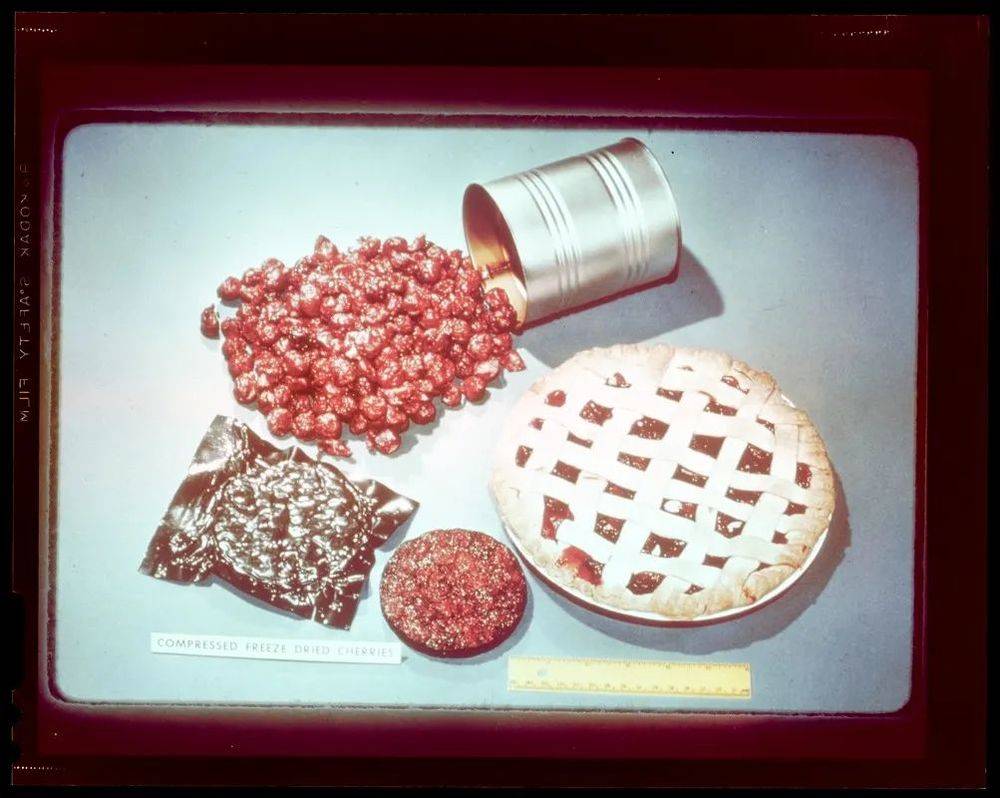 樱桃冻干，1969年。<br>