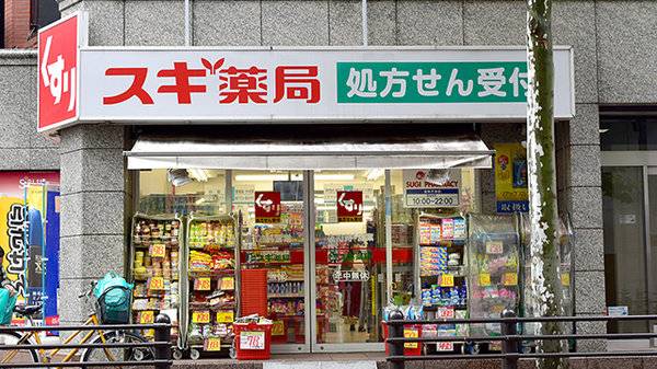 日本街边的小药妆店