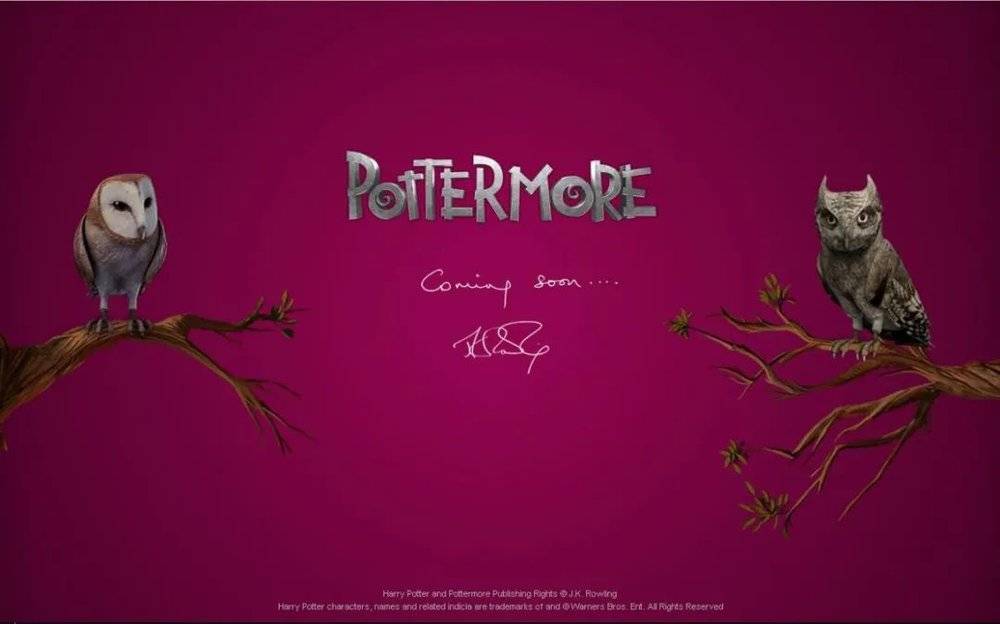 《哈利·波特》的粉丝社交网站Pottermore<br>