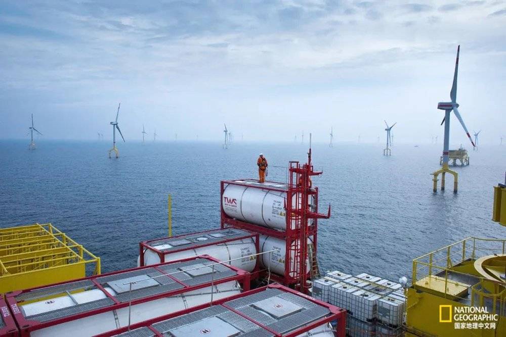 Bor Win测试平台是Veja Mate风力发电厂一部分，该平台可以把能源输送到110公里之外的德国能源网。