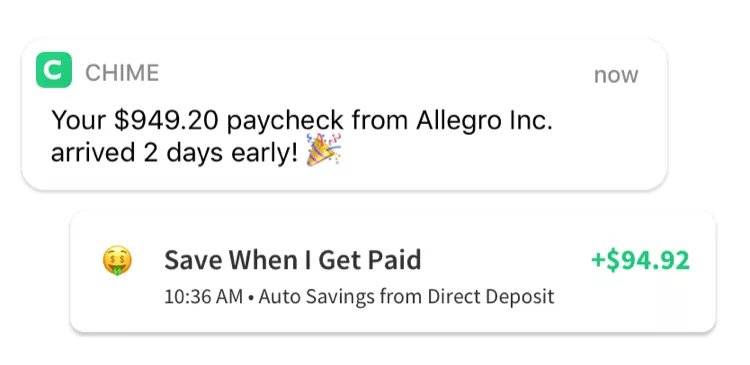 Chime 的工资自动储蓄功能<br>