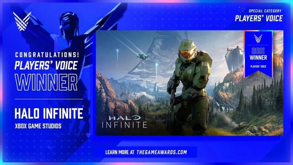 《光环：无限》当选TGA 2021“玩家之声”<br>