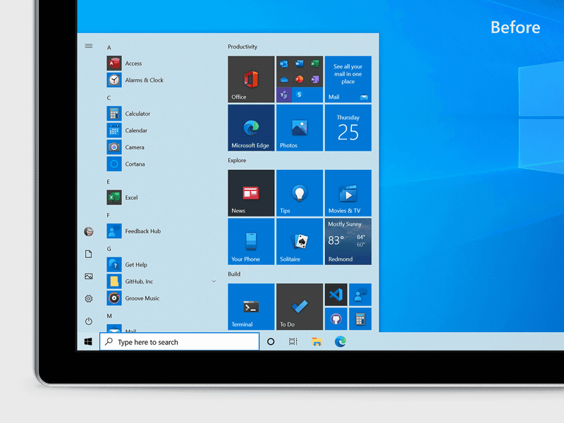Internet Explorer、磁贴、Cortana、平板模式、时间线、控制面板。删除、添加、保留、整合、全新设计。<br label=图片备注 class=text-img-note>