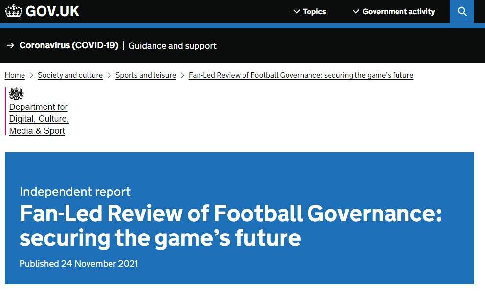 “球迷导向的足球治理调研”的全文可在政务网站查看和下载<br>