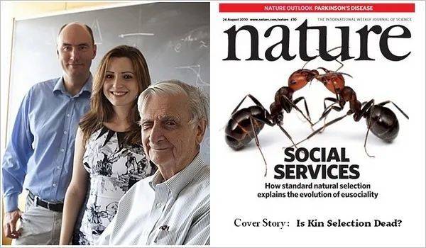 威尔逊、马丁 · 诺瓦克还有科琳娜 · 塔妮塔在 2010 年 8 月的《自然》期刊上发表的《真社会性的演化》| harvard.edu