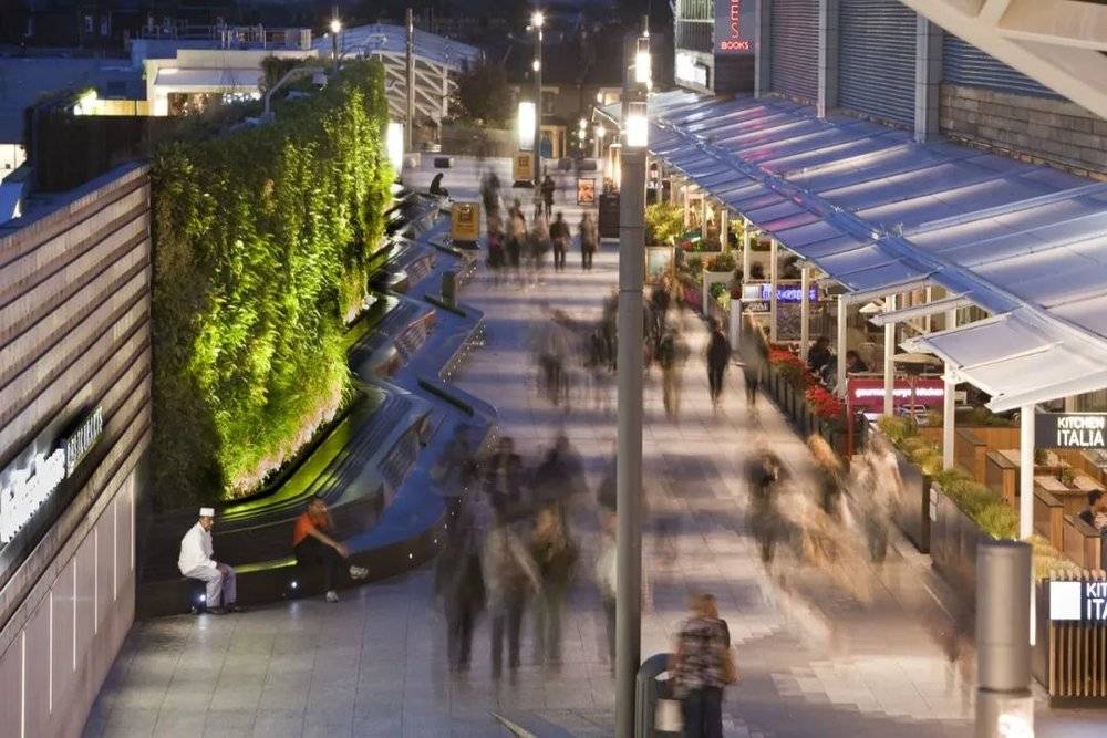 韦斯特菲尔德购物中心景观与公共空间设计 ©AECOM<br>