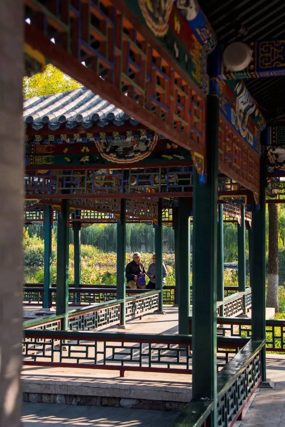 北宁公园，原系修建于清末的官立种植园，后又经修整，成为天津最大的公园之一。摄影/枉言