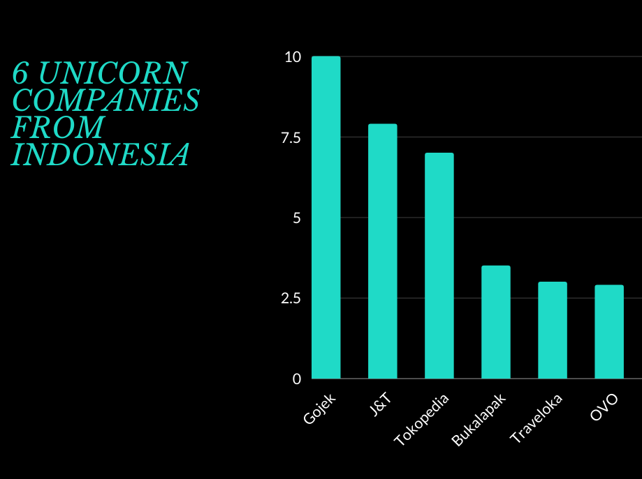 ▲印尼6家独角兽（按估值排序）<br label=图片备注 class=text-img-note>