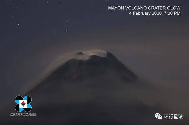 火山中岩浆“闪耀”着辉光 图：wiki