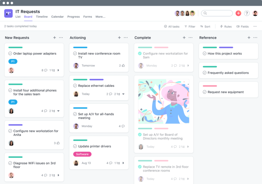 Asana：Manage your team's work, projects & tasks online<br>