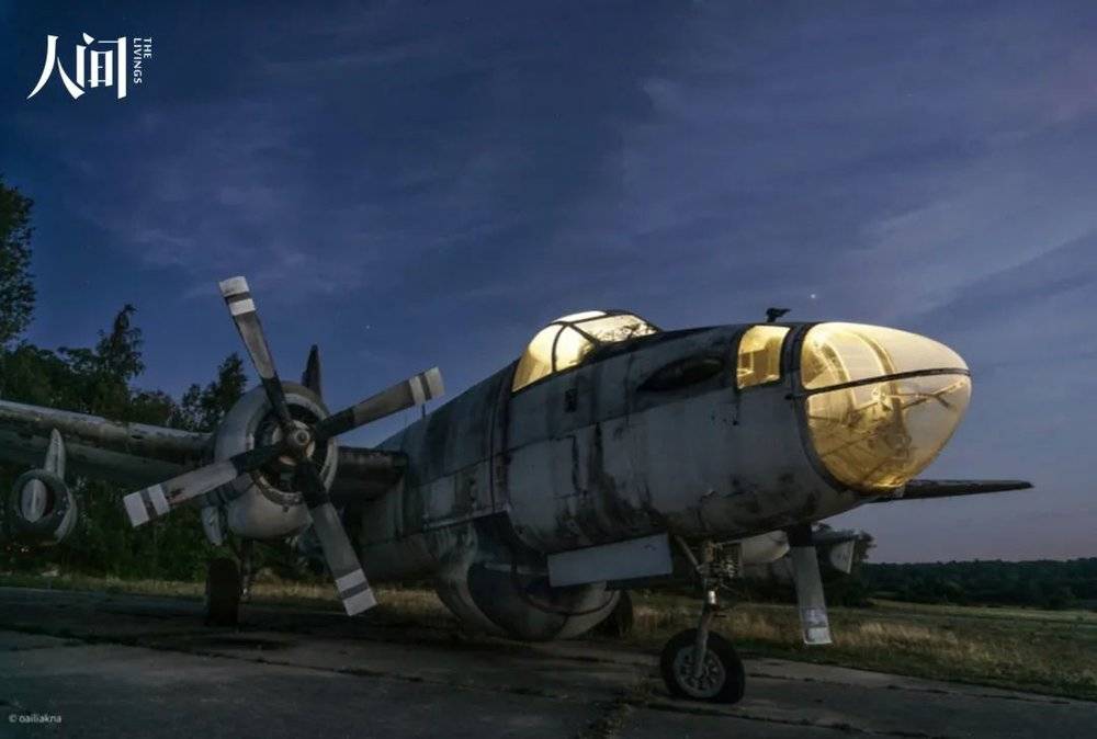 NK在法国北部拍摄的退役战机。（@ Oailiakna NK\摄）<br>