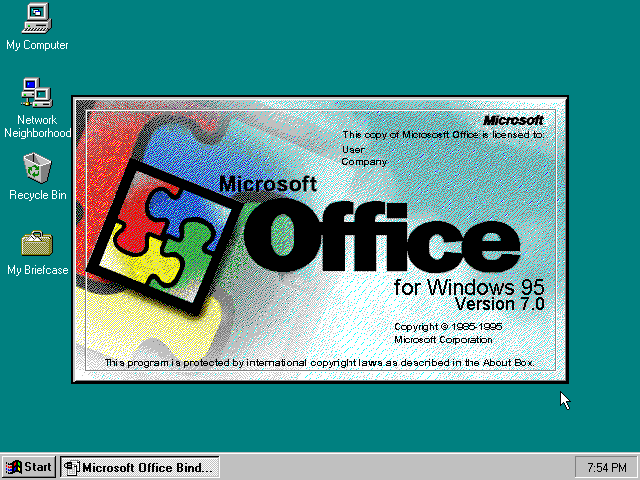 Office 1995<br>