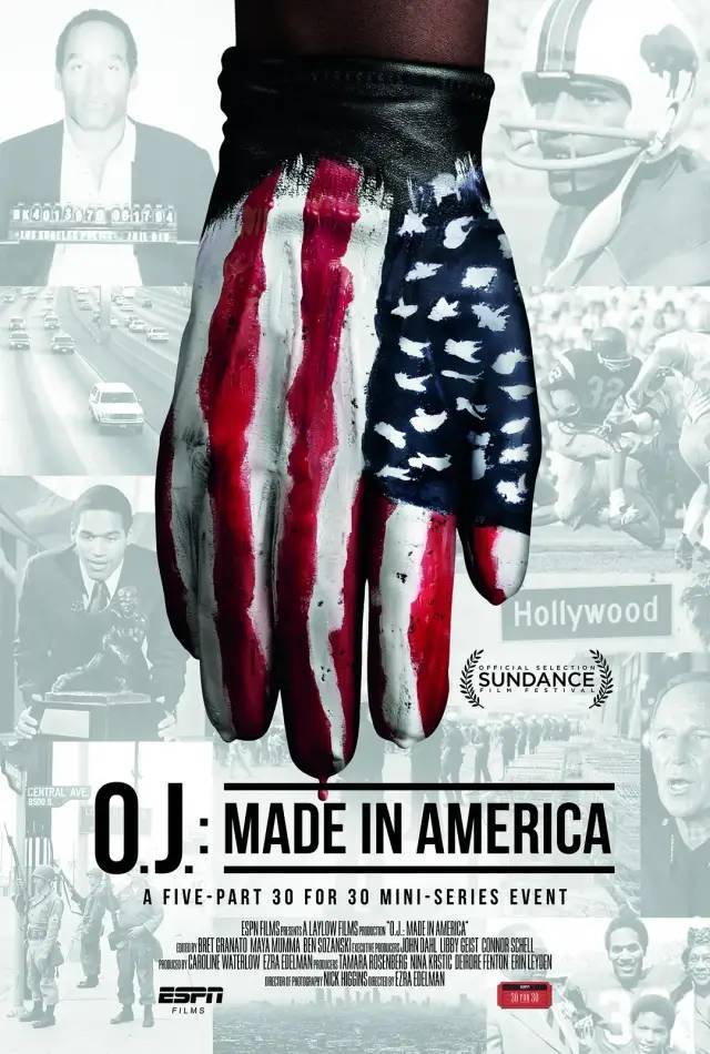 《O. J. 辛普森：美国制造》电影海报<br>