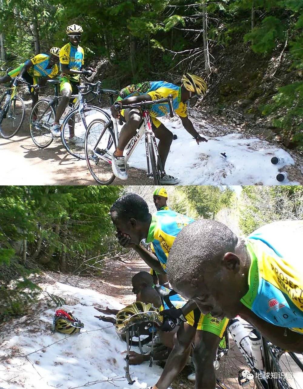 只要满足降雪的条件，赤道地区也能下大雪（卢旺达 图：Team Rwanda Cycling）