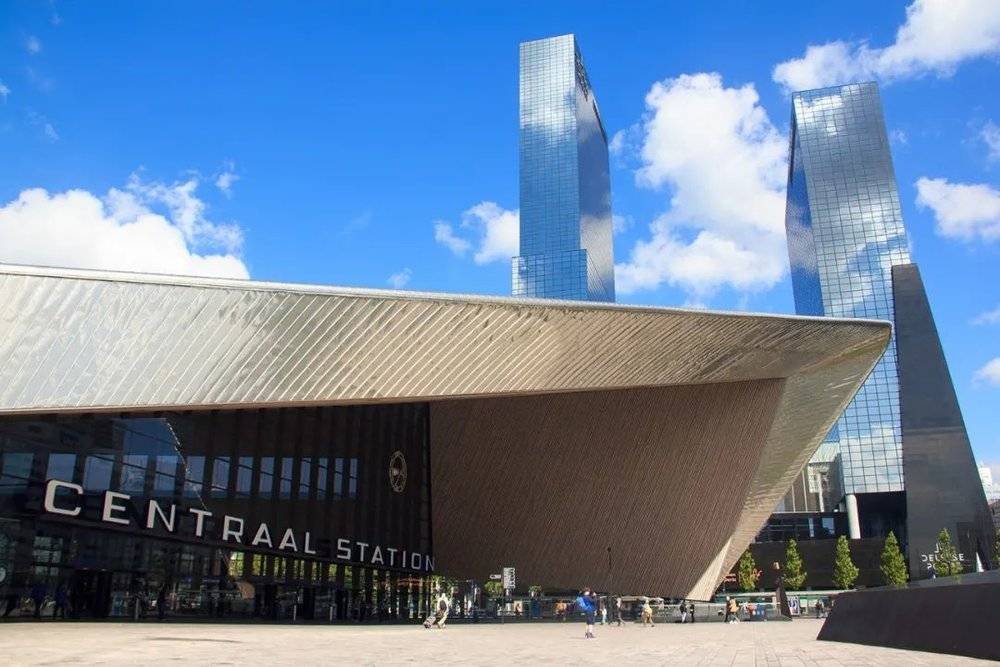 鹿特丹中央车站。/作者供图<br>