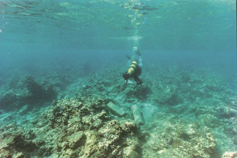 珊瑚岛一号沉船水下考古调查。©海南省博物馆<br>