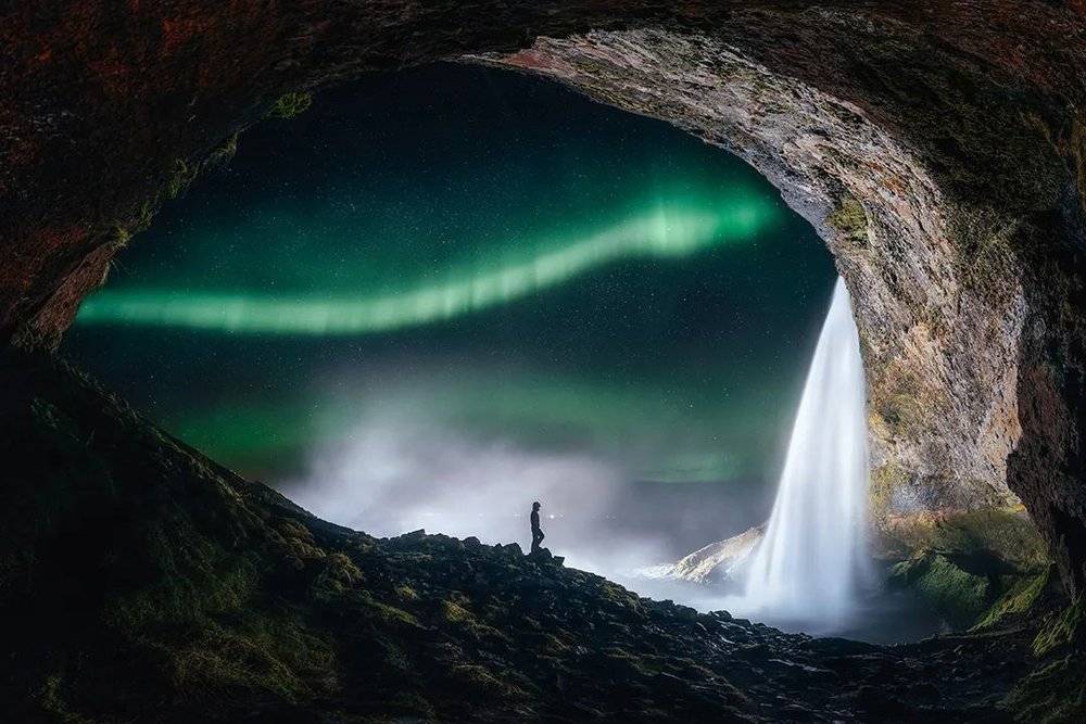《须臾之间》冰岛南部的塞利雅兰瀑布 摄影：苏铁
