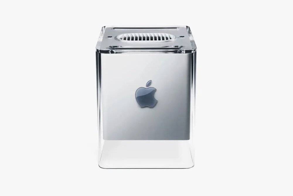 2000 年发布的 Power Mac G4 Cube｜Apple<br label=图片备注 class=text-img-note>