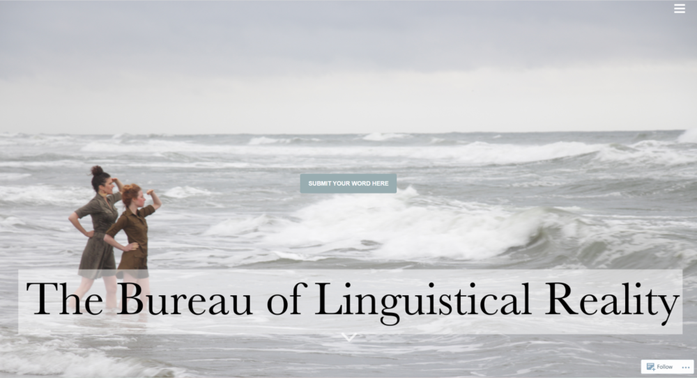 Bureau of Linguistical Reality主页