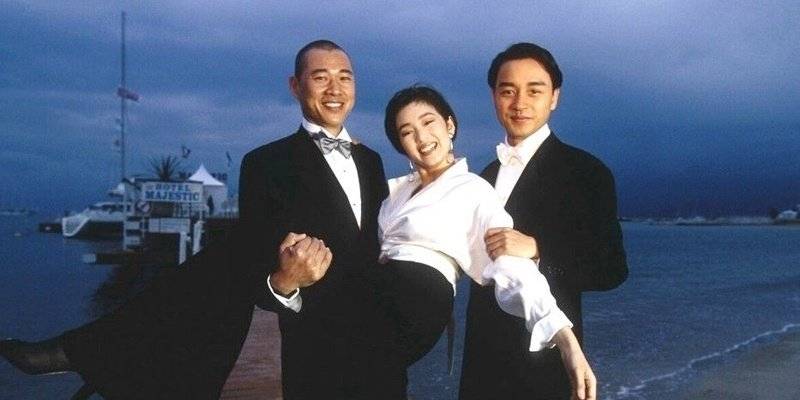 1993年，霸王别姬在戛纳海滩