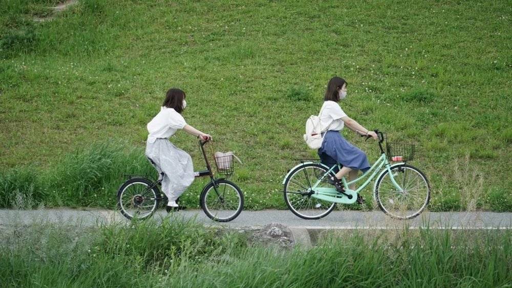 自行车也是人们在京都的一种观光手段