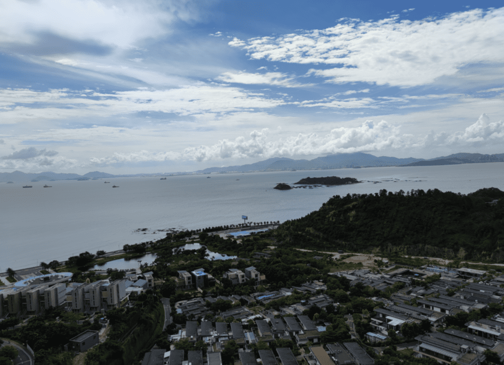 惠东片区某海景房项目俯瞰 | 每经记者 陈荣浩 摄<br>