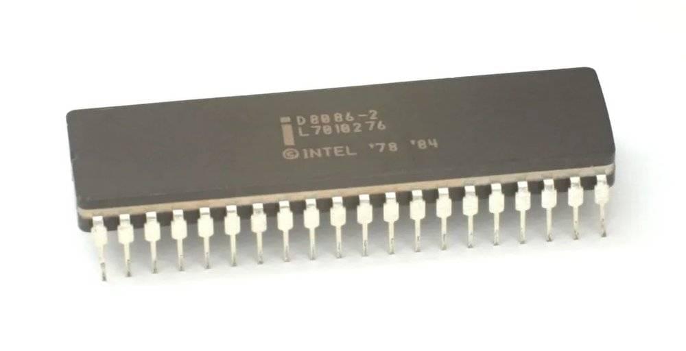 1978年采用X86的8086处理器<br label=图片备注 class=text-img-note>