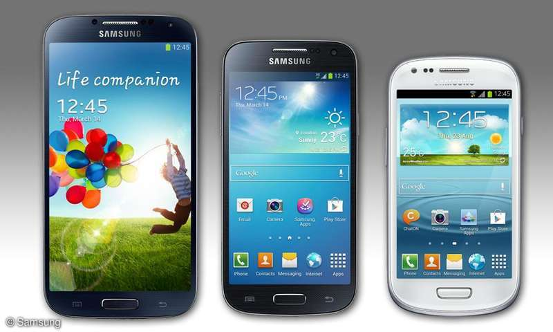 三星 Galaxy S4、S4 mini、S3 mini<br>