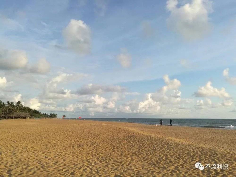 科伦坡市近郊的Mount Lavinia沙滩