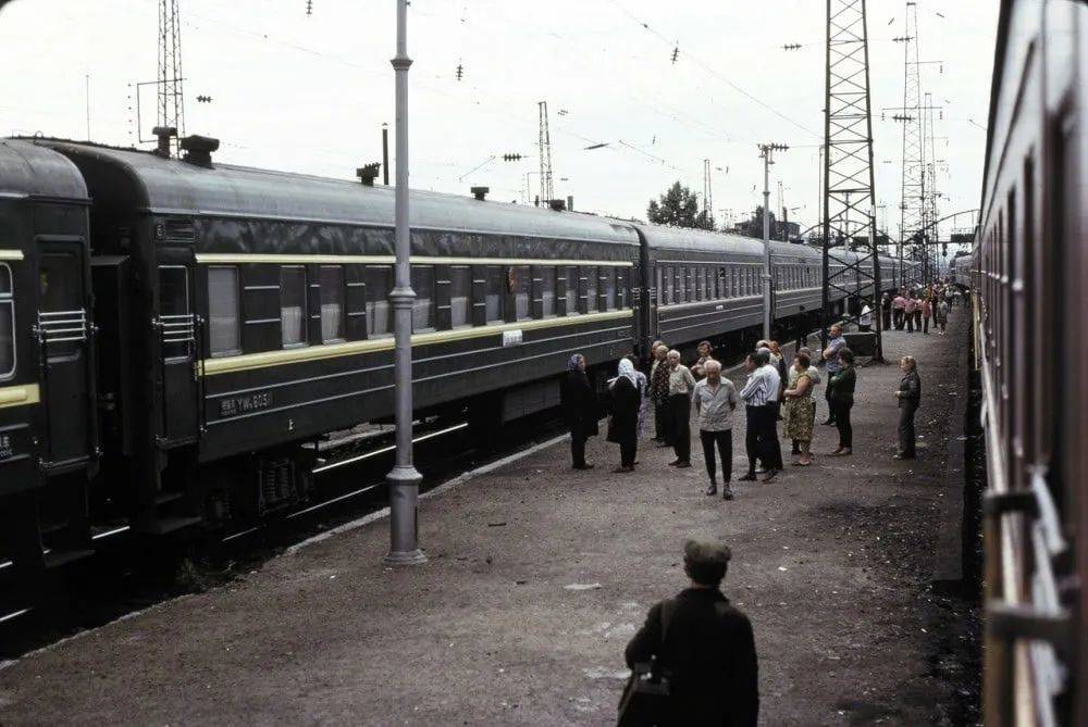 苏联某地火车站 