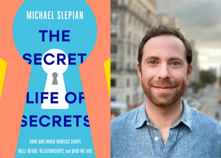 《秘密的秘密生活》书封以及作者斯莱皮安。© Next Big Idea Club
