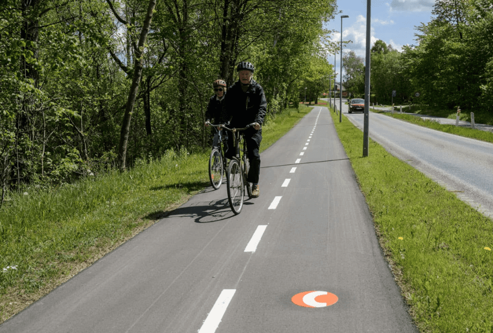 丹麦的第一条自行车高速路诞生于2012年